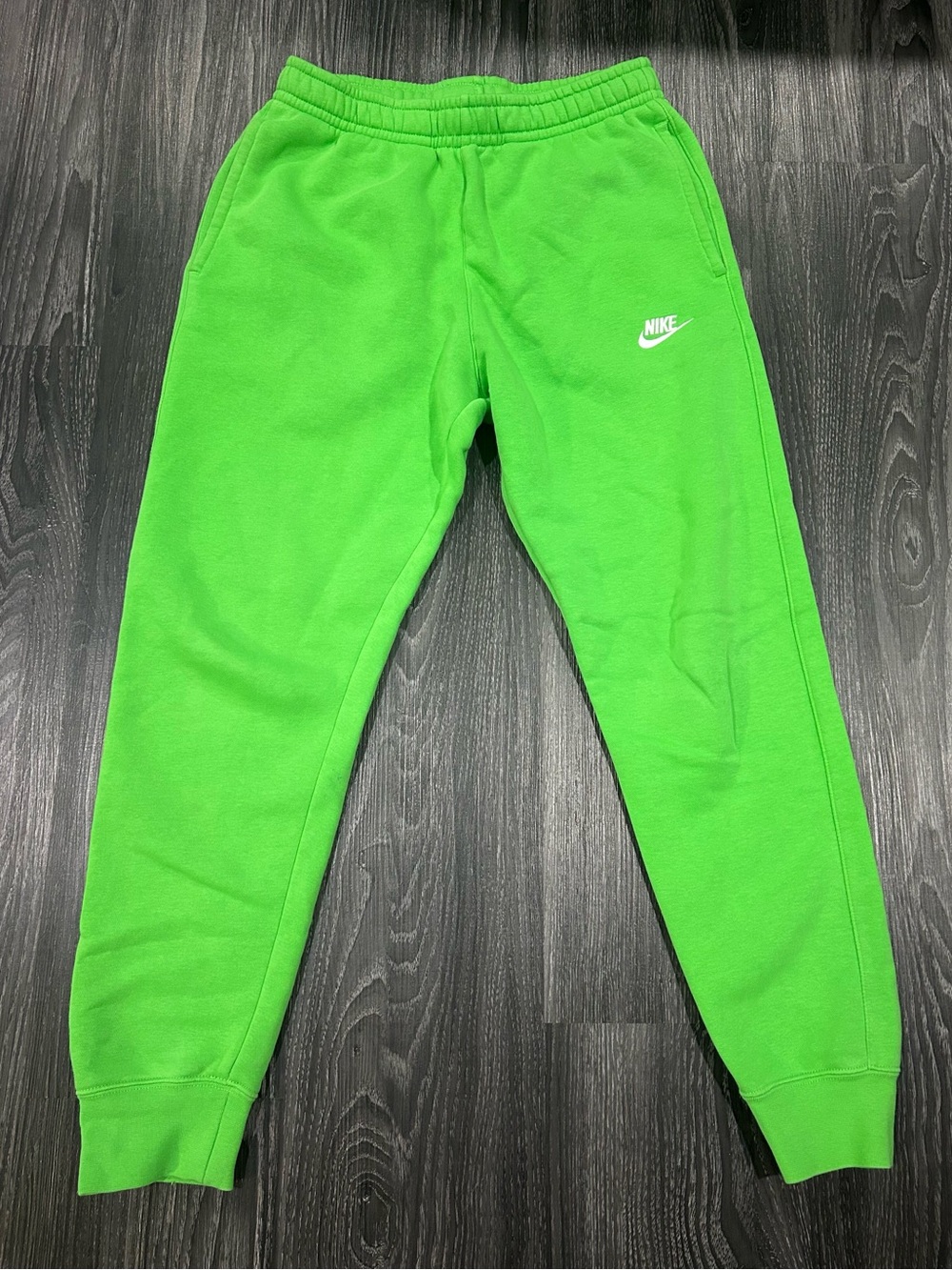 Nike Green Fleece Jogger Pants size S
